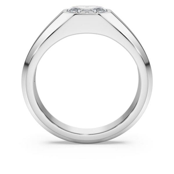 Octagon band ring Lab-grown diamonds 1.0 ct tw, Octagon shape, 14K white gold - Image 5