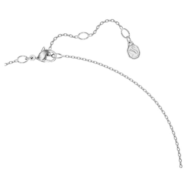 Octagon pendant Lab-grown diamonds 0.5 ct tw, Octagon shape, 14K white gold - Image 4