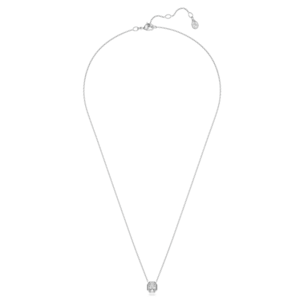 Octagon pendant Lab-grown diamonds 0.5 ct tw, Octagon shape, 14K white gold - Image 3