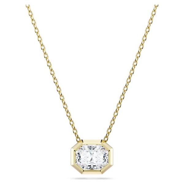 Octagon pendant Lab-grown diamonds 1.0 ct tw, Octagon shape, 14K yellow gold - Image 7