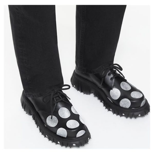 Phileo 005 Crystal Derby shoe Black - Image 2