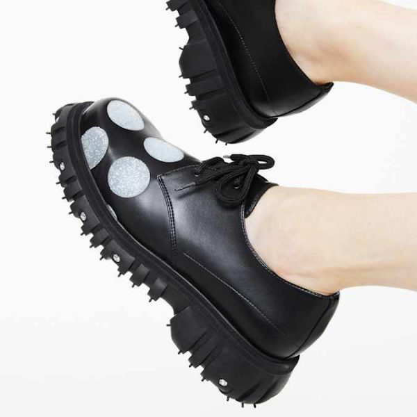 Phileo 005 Crystal Derby shoe Black - Image 3