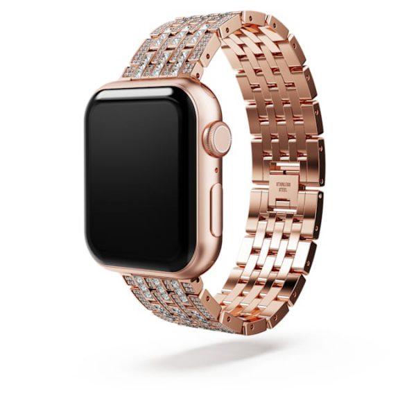 Princess strap For Apple Watch® 40mm & 41mm, Rose gold tone, Rose gold-tone finish - Image 2
