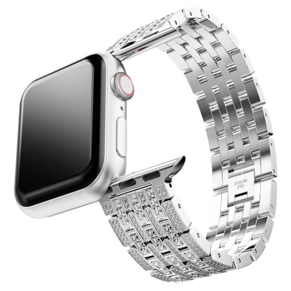 Princess strap For Apple Watch® 40mm & 41mm, Silver tone, Stainless steel - Image 3