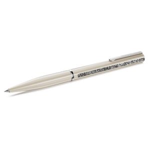 Shimmer ballpoint pen Beige, Beige lacquered, Chrome plated
