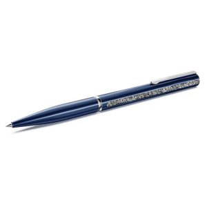 Shimmer ballpoint pen Blue, Blue lacquered, Chrome plated