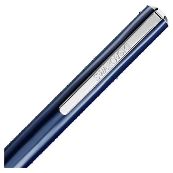 Shimmer ballpoint pen Blue, Blue lacquered, Chrome plated - Image 3