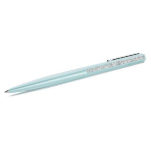 Shimmer ballpoint pen Blue lacquered, Chrome plated