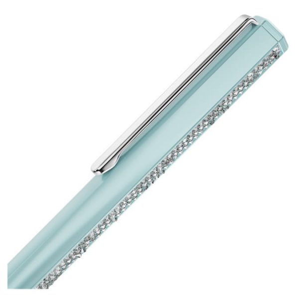 Shimmer ballpoint pen Blue lacquered, Chrome plated - Image 3