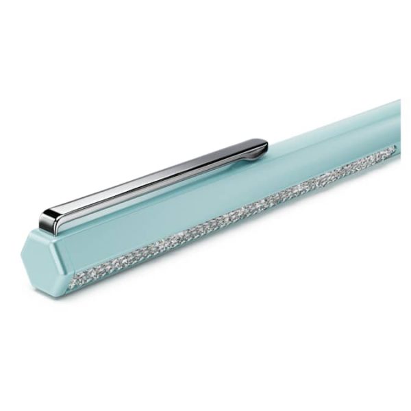 Shimmer ballpoint pen Blue lacquered, Chrome plated - Image 4