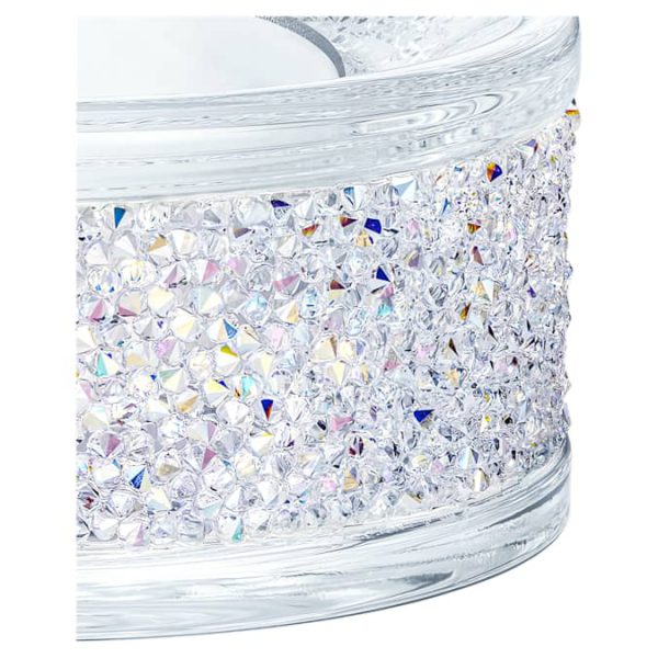 Shimmer tea light holder Purple - Image 2