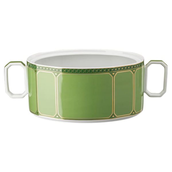 Signum bowl Porcelain, Green - Image 3