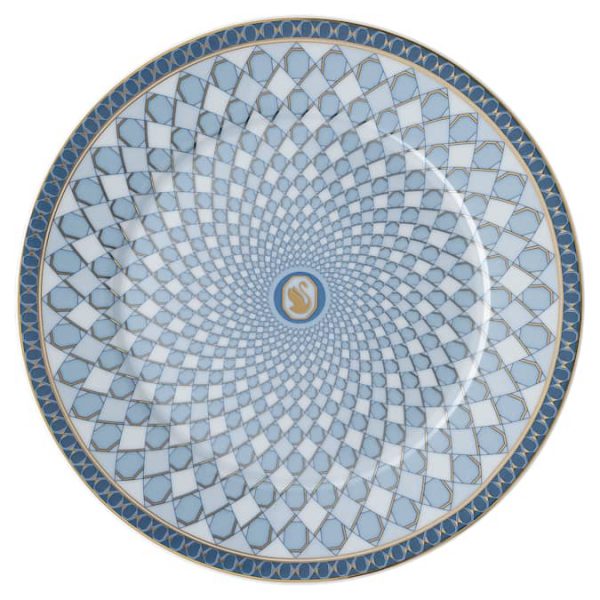 Signum bread plate Porcelain, Blue