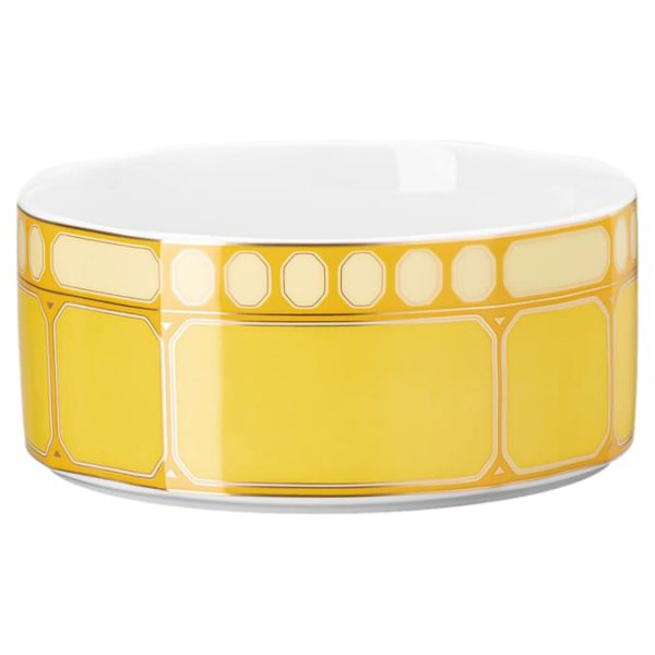 Signum cereal bowl Porcelain, Yellow