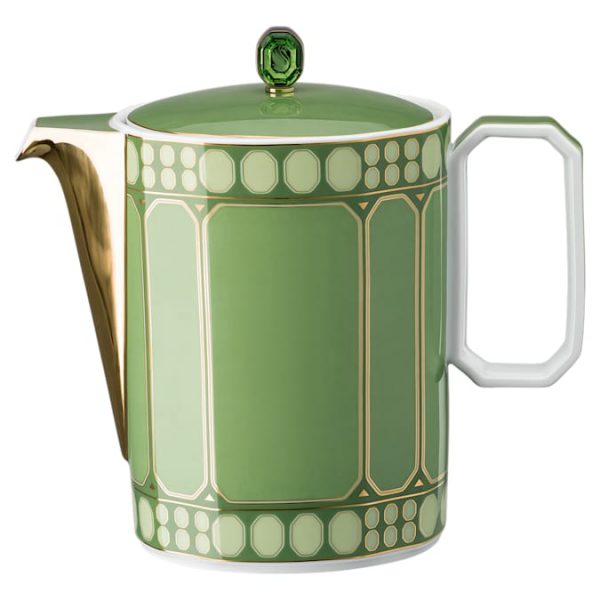 Signum coffee pot Porcelain, Green - Image 2