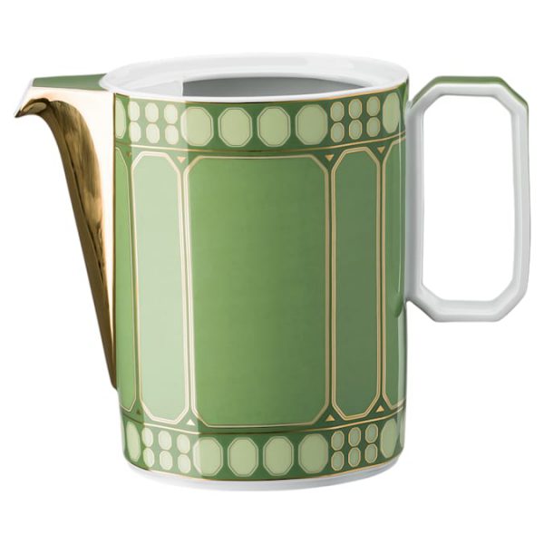 Signum coffee pot Porcelain, Green - Image 3