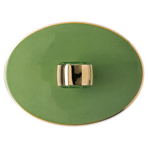 Signum creamer jug Porcelain, Green - Image 5