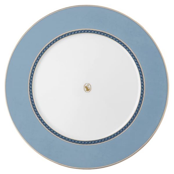 Signum dinner plate Porcelain, Blue