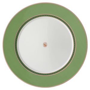 Signum dinner plate Porcelain, Green