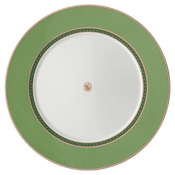 Signum dinner plate Porcelain, Green
