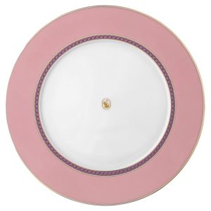 Signum dinner plate Porcelain, Pink