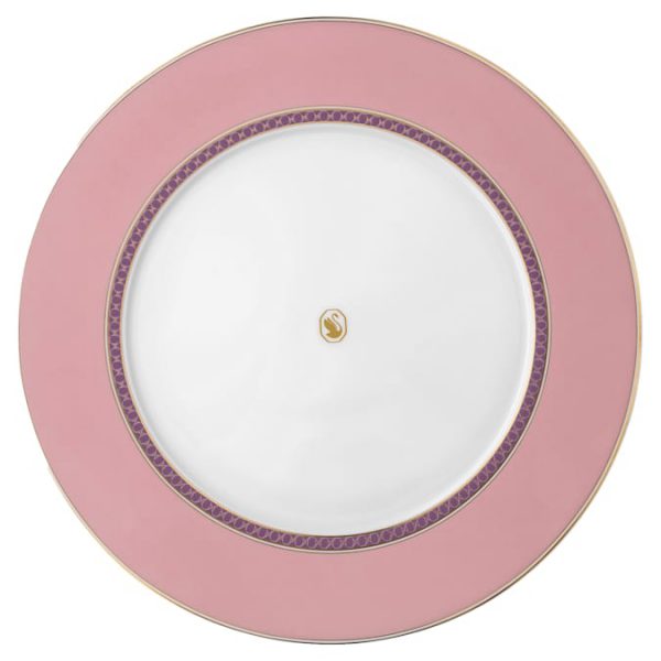 Signum dinner plate Porcelain, Pink