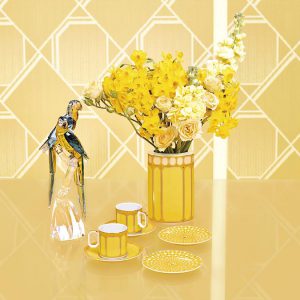Signum espresso set Porcelain, Multicolored