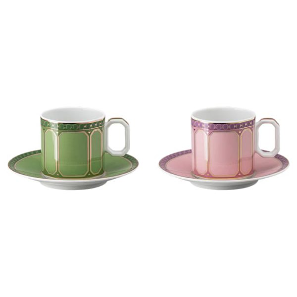 Signum espresso set Porcelain, Multicolored - Image 2