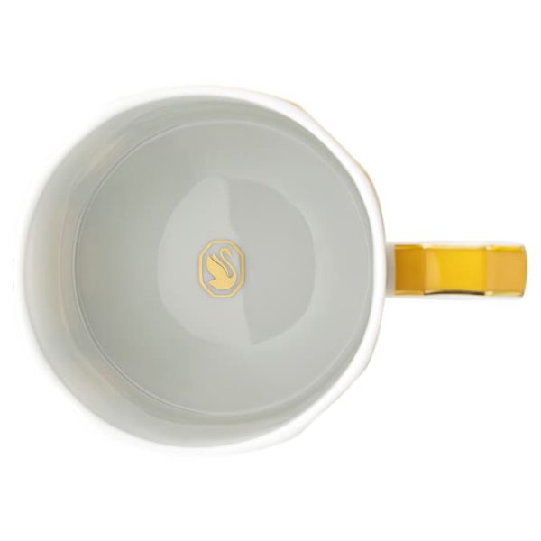 Signum mug with lid Porcelain, Yellow - Image 4