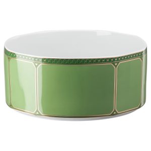 Signum serving bowl Porcelain, Large, Green