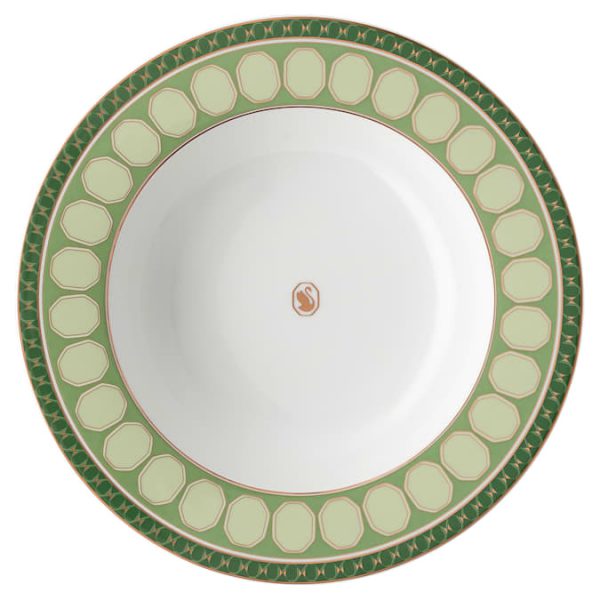 Signum soup plate Porcelain, Green - Image 2
