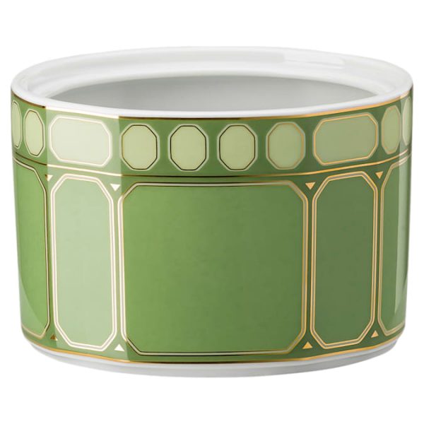 Signum sugar bowl Porcelain, Green - Image 3