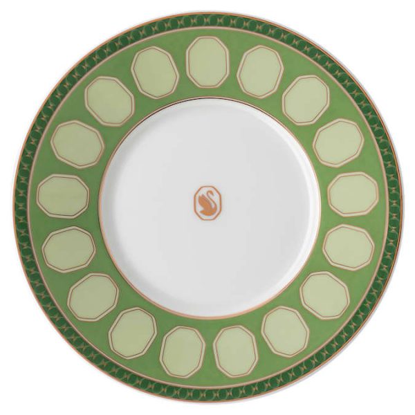 Signum teacup with saucer Porcelain, Green - Image 4