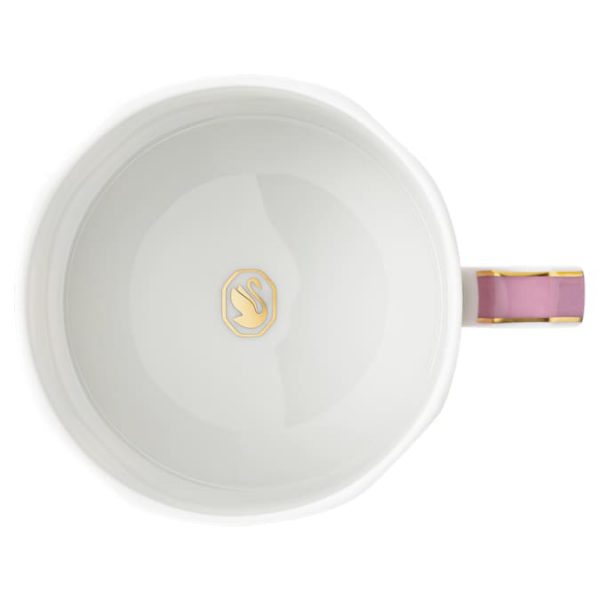 Signum teacup with saucer Porcelain, Pink - Image 4