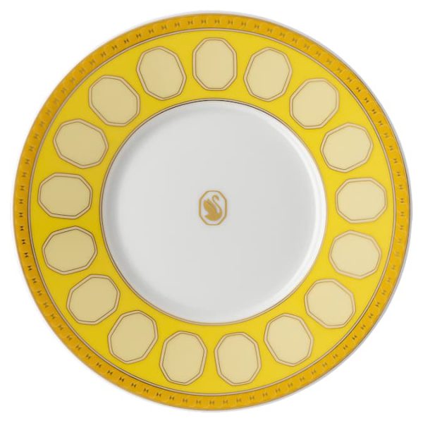 Signum teacup with saucer Porcelain, Yellow - Image 5