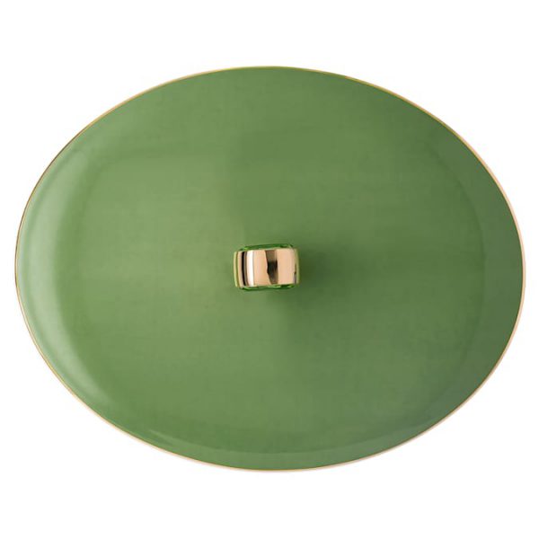 Signum teapot Porcelain, Large, Green - Image 5