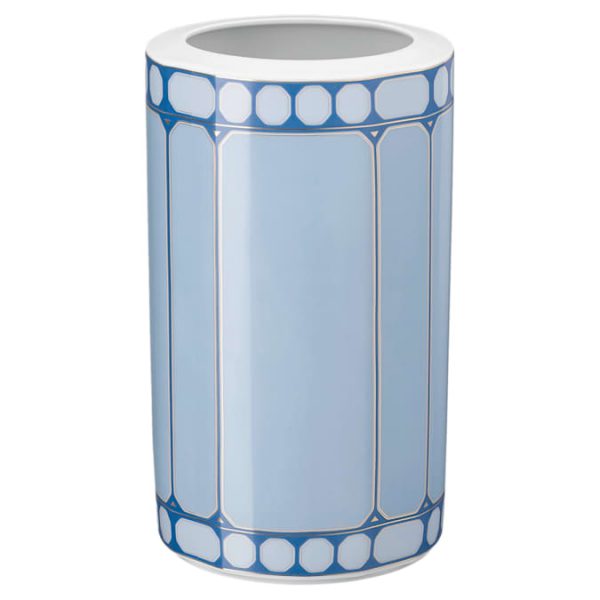 Signum vase Porcelain, Blue