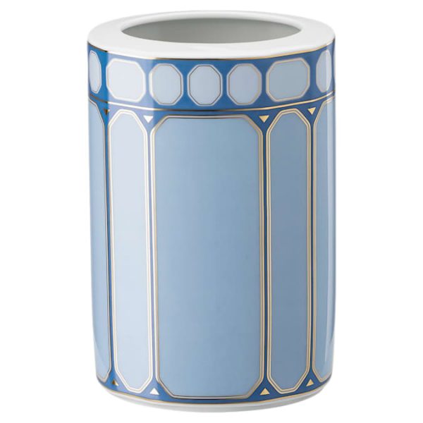 Signum vase Porcelain, Medium, Blue - Image 2