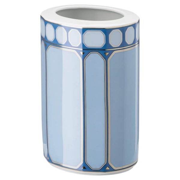 Signum vase Porcelain, Medium, Blue - Image 3