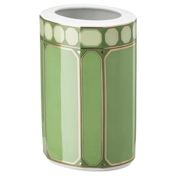 Signum vase Porcelain, Medium, Green - Image 3