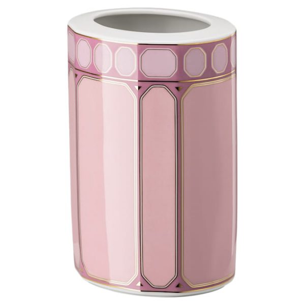 Signum vase Porcelain, Medium, Pink - Image 3