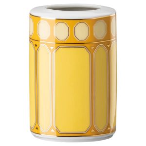 Signum vase Porcelain, Small, Yellow