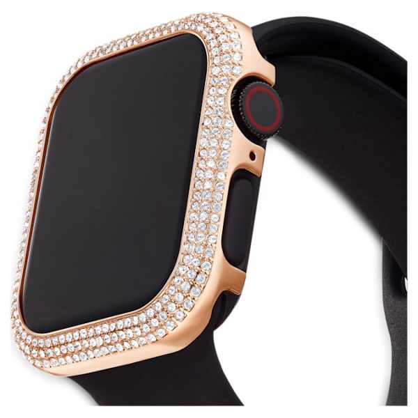 Sparkling case For Apple Watch® Series 4 & 5, 40 mm, Rose gold tone - Image 6