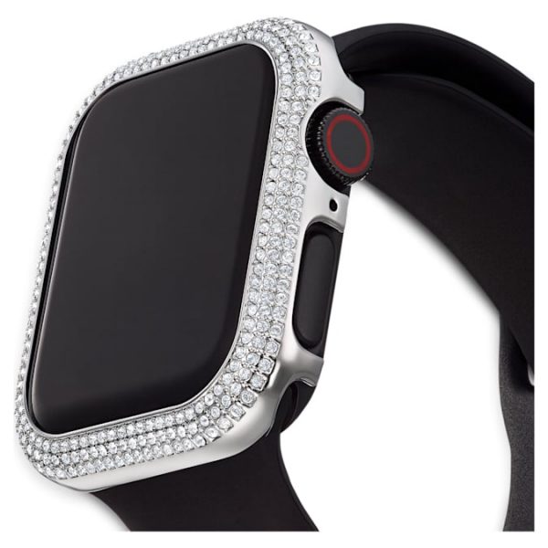 Sparkling case For Apple Watch® Series 4 & 5, 40 mm, Silver tone - Image 6