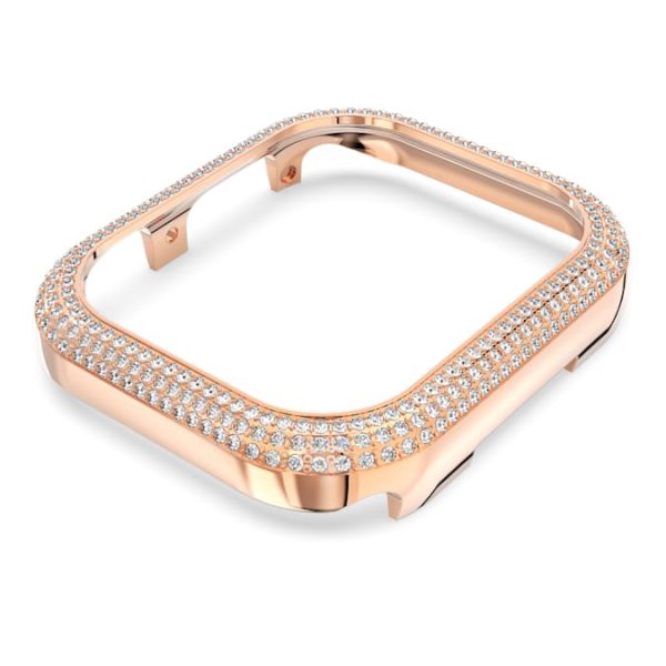 Sparkling case For Apple Watch® Series 7, 41 mm, Rose gold tone - Image 4