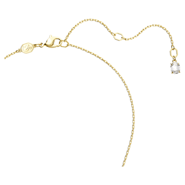 Stilla pendant Rectangular cut, Green, Gold-tone plated - Image 4