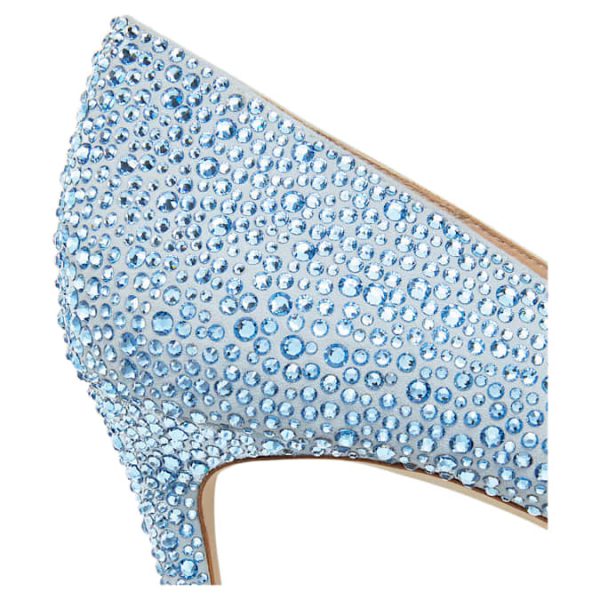 STUART WEITZMAN Stuart Power Shine pump Blue - Image 5