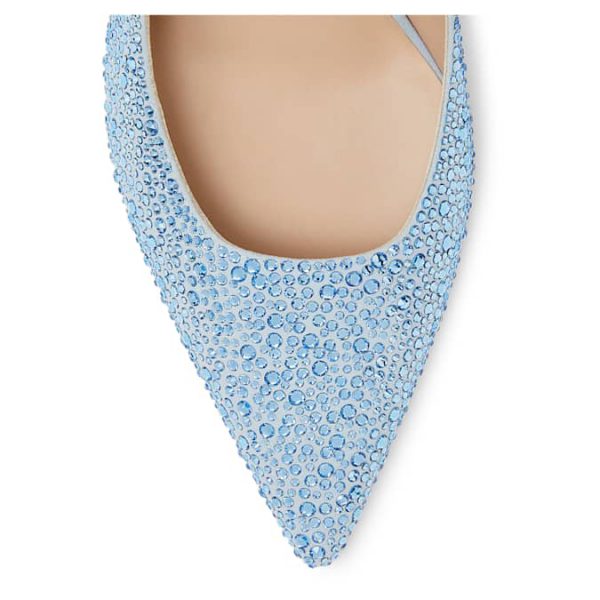STUART WEITZMAN Stuart Power Shine pump Blue - Image 6