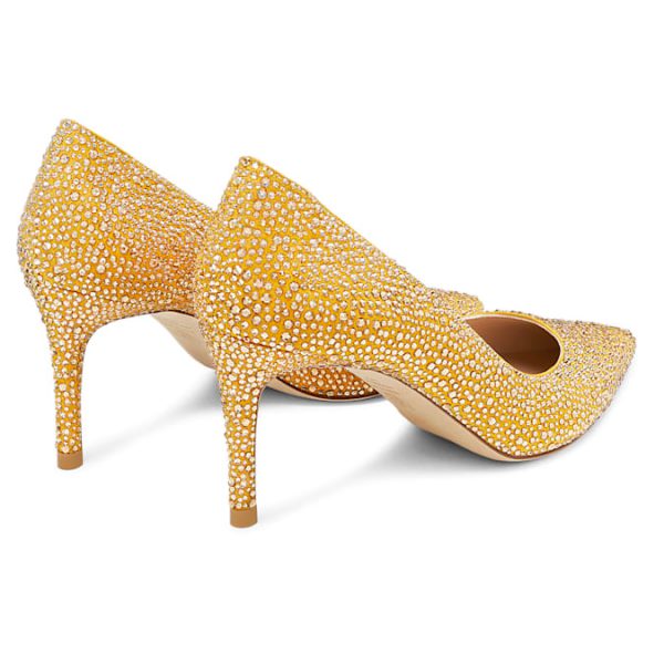 STUART WEITZMAN Stuart Power Shine pump Yellow - Image 4