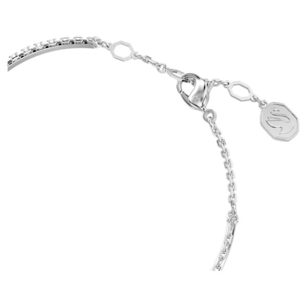Sublima bangle White, Rhodium plated - Image 4
